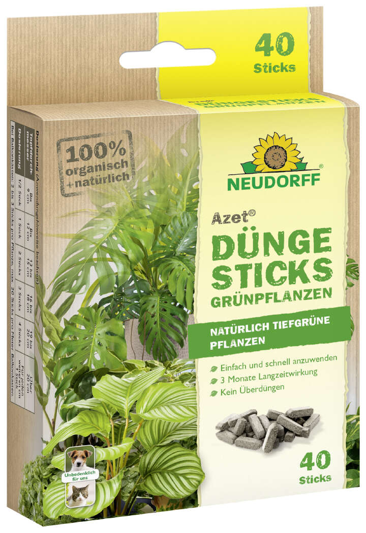 NEUDORFF Azet DüngeSticks für Grünpflanzen